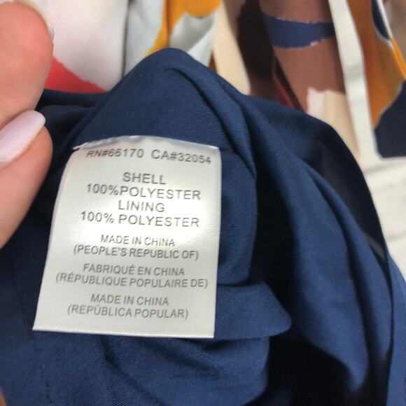 Anthropologie Hutch Blaise Wrap Dress Geometric Sz. XSP NEW - Picture 8 of 11